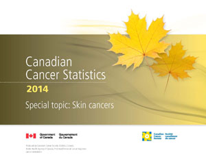 Canadian Cancer Statistics 2014 report cover