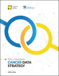 Pan Canadian Cancer Data Strategy cover page